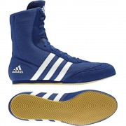 Боксерки Adidas BOX HOG 2. Цвет синий фото